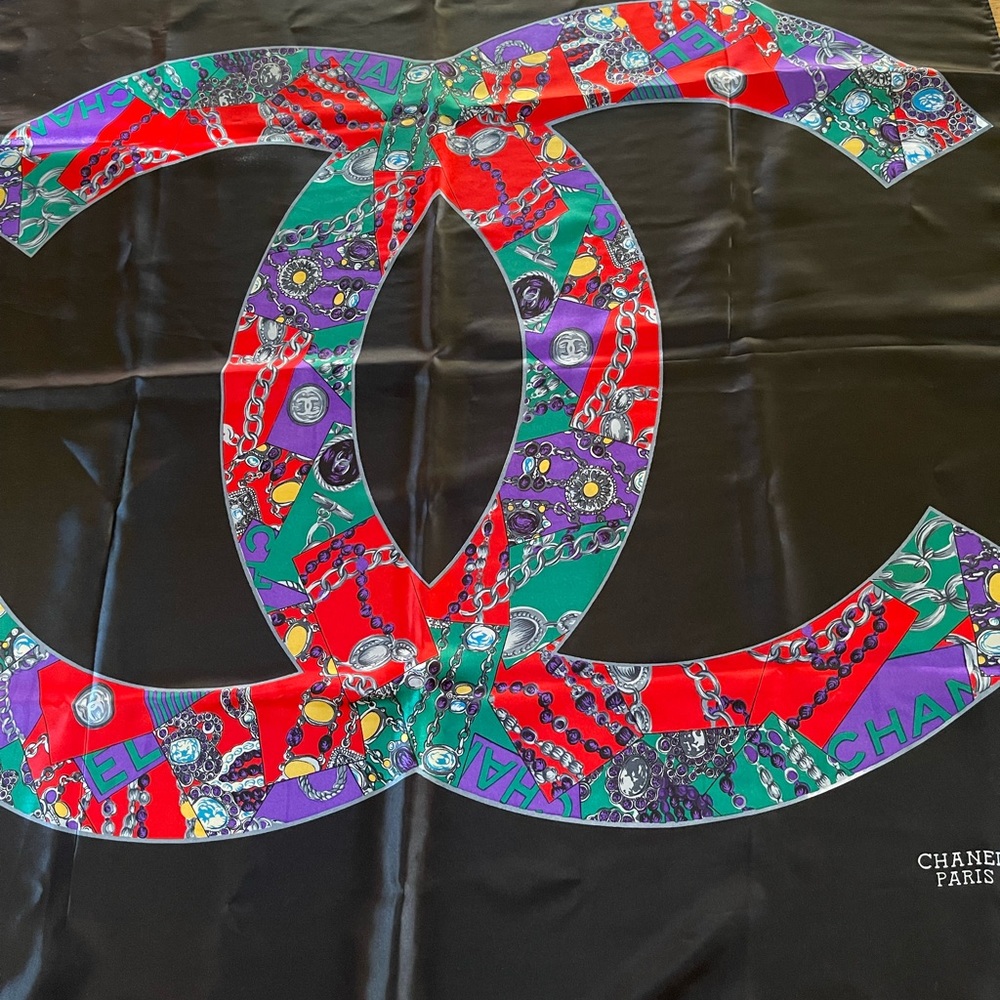 CHANEL Silk Scarf